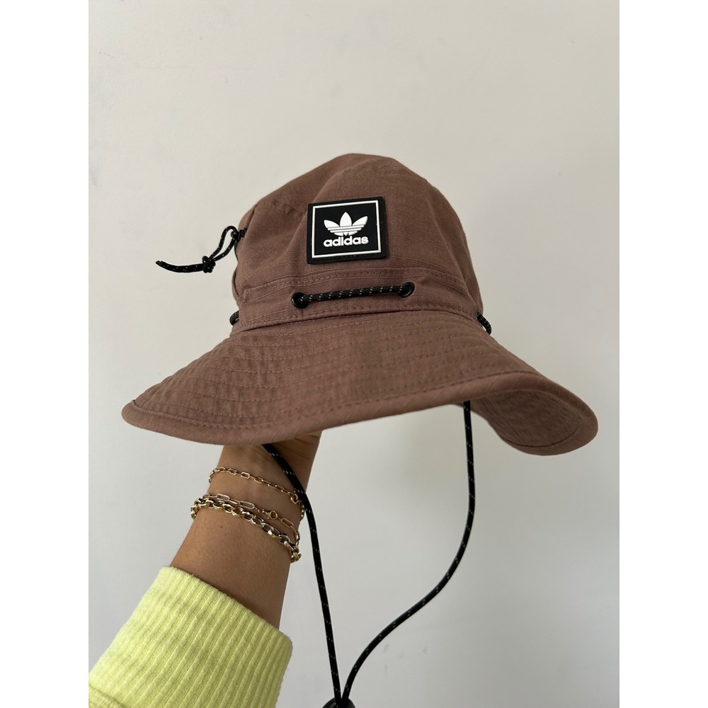 Adidas Originals Adventure Boonie Hat Mens OS Brown Ripstop Gorpcore